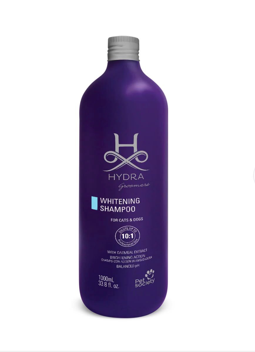 Shampoo Hydra Whitening 1L para Perro y Gato