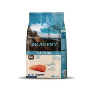 Bravery Dog Salmon Mini Puppy Small Breeds alimento para perro