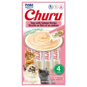 Churu snack puré gatos atún con salmón 56 gr