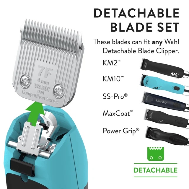Cuchilla 7F COMPETITION Series - WAHL Professional - Imagen 2