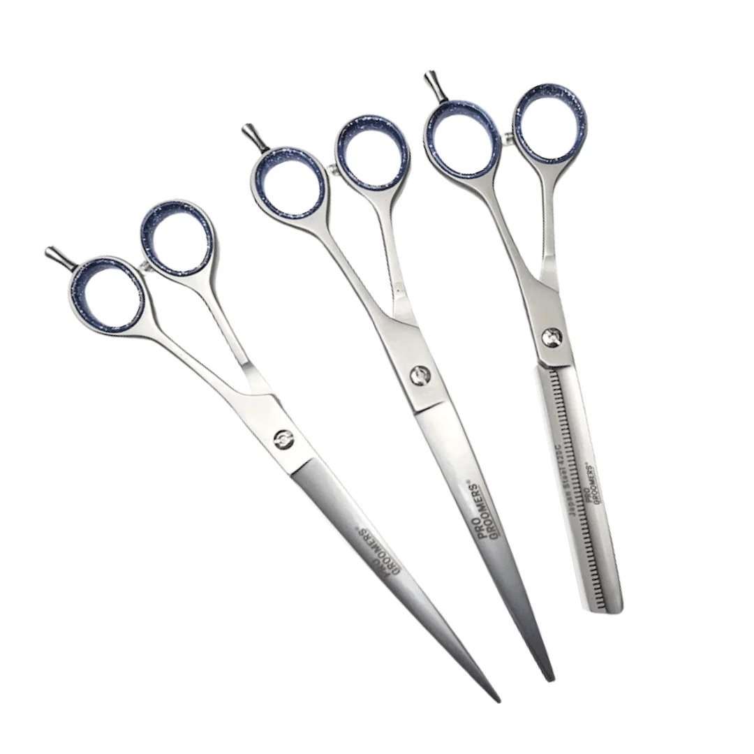 Set de 3 Tijeras Profesional 420C - Pro Groomers