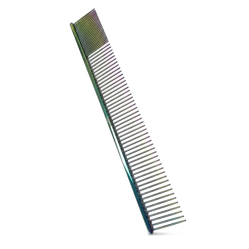 Peineta Profesional Mixta 1/3 Pro Groomers - RAINBOW 11"