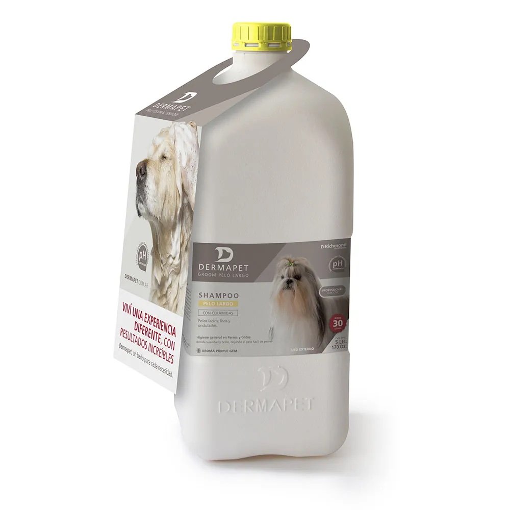 SHAMPOO DERMAPET PELO LARGO 5L – DERMAPET