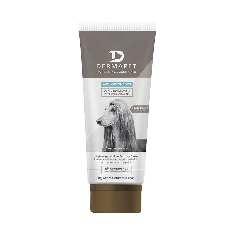 Acondicionador para perro y gatos 250ml - Dermapet