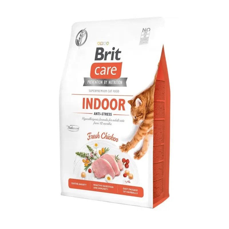 Brit Care Cat Grain-Free Indoor Anti-Stress 2 kg