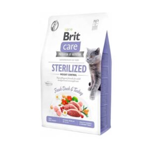 Brit Care Cat Grain-Free Sterilized Weight Control Duck & Turkey 2kg