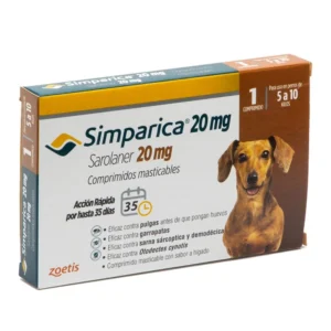 Simparica Saronaler 20 mg